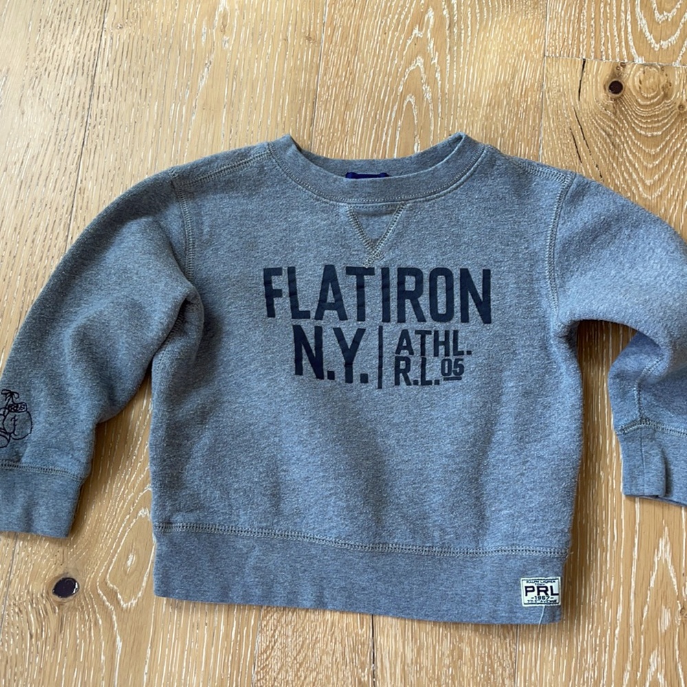 Gently used Ralph Lauren kids sweatshirt in size 3t
